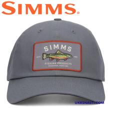 Кепка Simms Single Haul Cap Gunmetal Trout